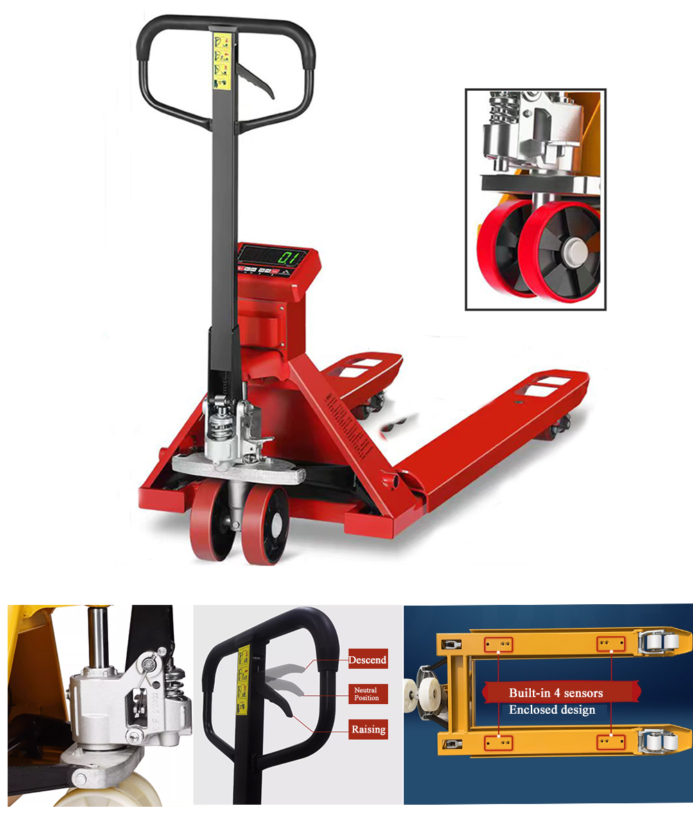 2-3T Electronic scale pallet truck