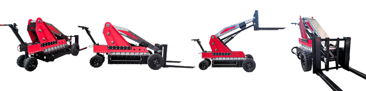 600 800kg remote control forklift