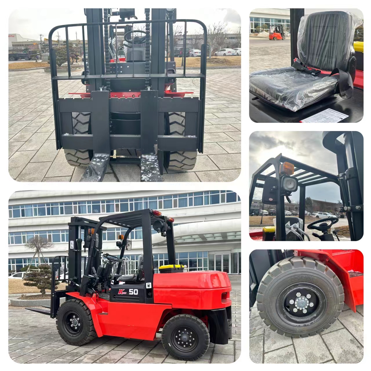 CPC50-2 diesel forklift