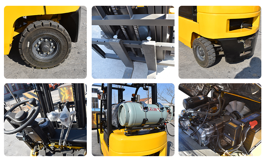 CPY15 gasoline LPG forklift