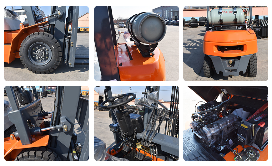 CPY20 gasoline/LPG forklift