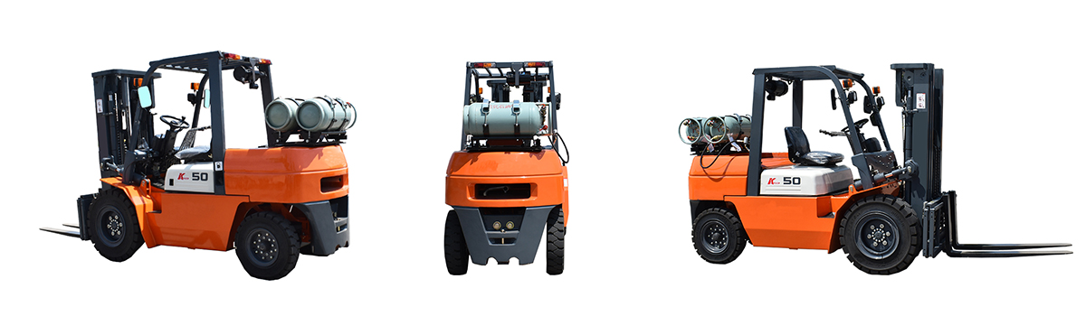CPY50 gasoline LPG forklift