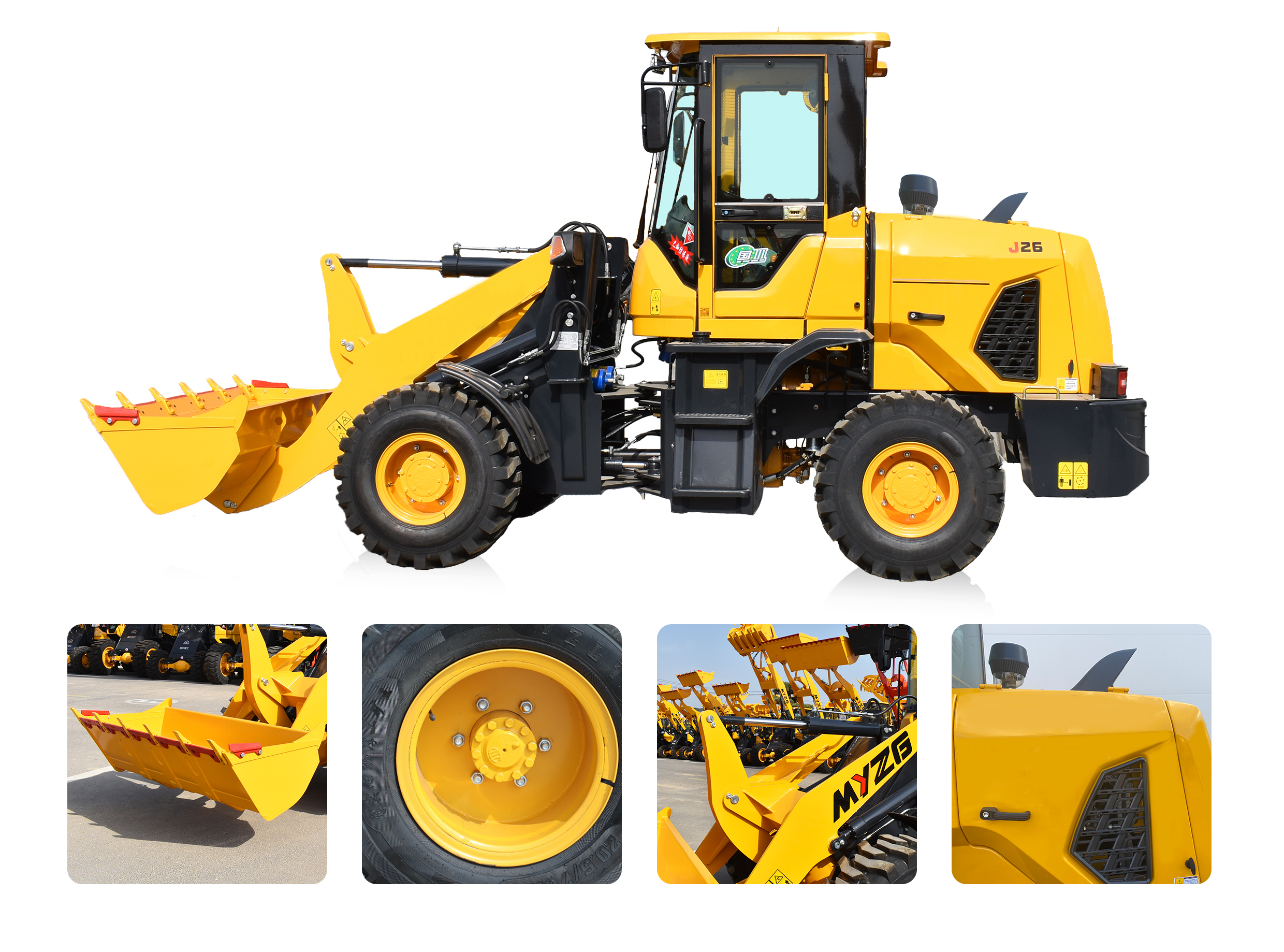 J26 wheel loader 2